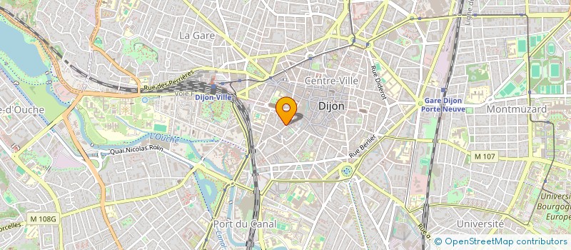 localisation de l'entreprise LV MILLZ à DIJON