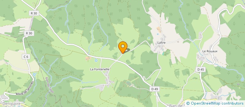 localisation de l'entreprise LV MOHO  BAN DE SAPT