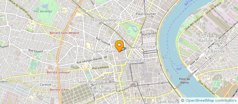 localisation de l'entreprise LV-PAILLOT à BORDEAUX