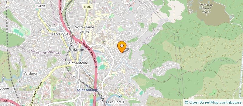 localisation de l'entreprise LV PLOMBERIE à MARSEILLE