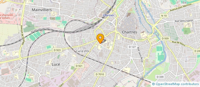 localisation de l'entreprise LV PROMOTION à CHARTRES