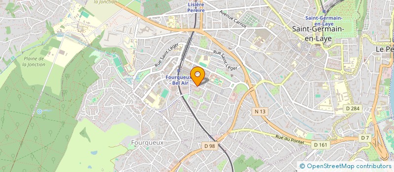 localisation de l'entreprise LV-RENOV  SAINT-GERMAIN-EN-LAYE