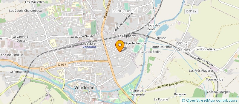 localisation de l'entreprise LV SOLUTIONS  MAZANGE