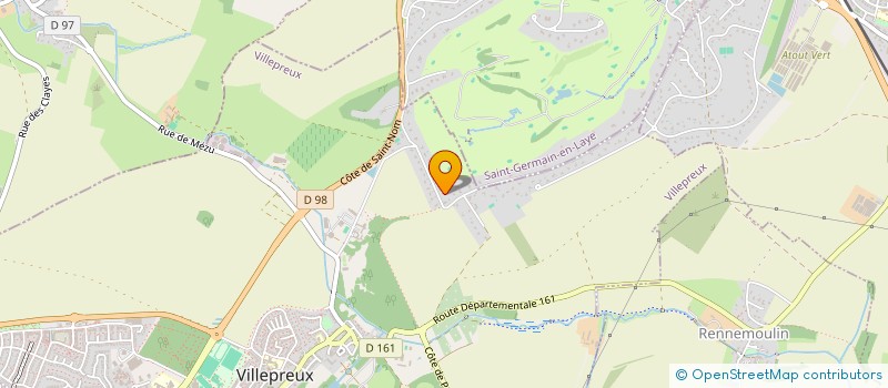 localisation de l'entreprise LV SPONTINI  VILLEPREUX