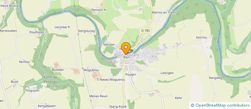 localisation de l'entreprise LV TRAINS TOURISTIQUES  PLEYBEN