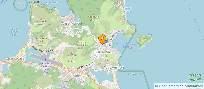 localisation de l'entreprise LV TRAVAUX  SAINT MARTIN