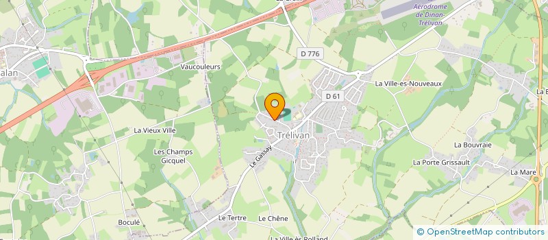 localisation de l'entreprise LV VET  TRELIVAN