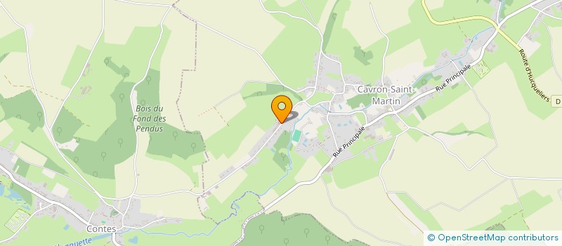 localisation de l'entreprise LV2  CAVRON-SAINT-MARTIN