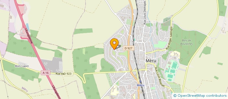 localisation de l'entreprise LV2 SERVICES  MERU