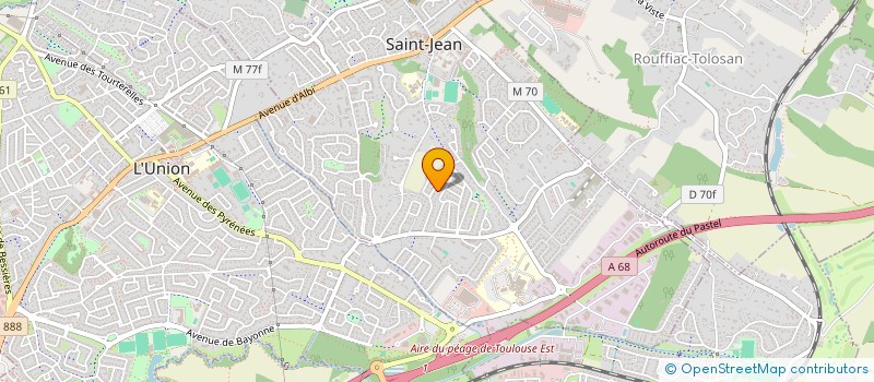localisation de l'entreprise LV2C à SAINT-JEAN