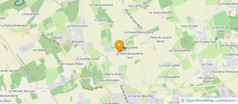 localisation de l'entreprise LV2M  FONDETTES