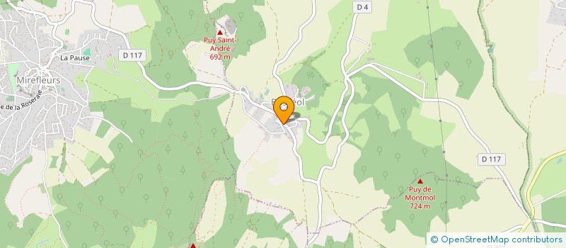 localisation de l'entreprise LV2S IMMO  BUSSEOL