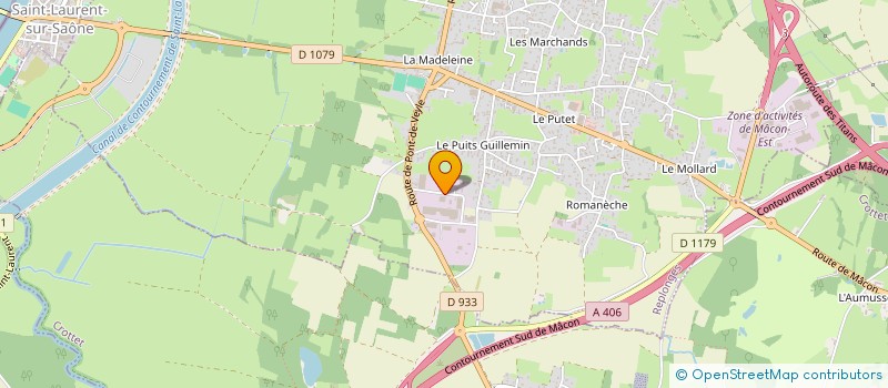 localisation de l'entreprise LVA AUTO PIECES à REPLONGES
