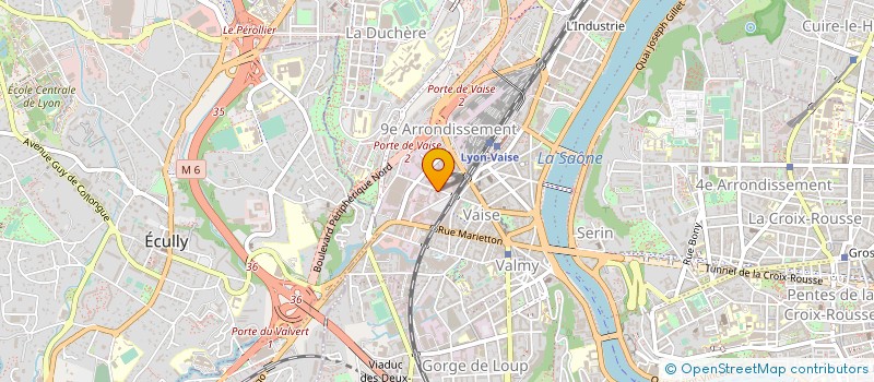 localisation de l'entreprise LVA CONSEILS  LYON