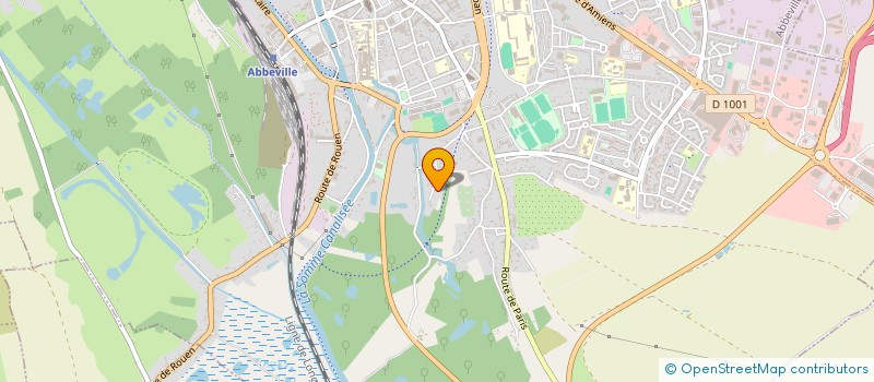 localisation de l'entreprise LVA DEVILLERS à ABBEVILLE