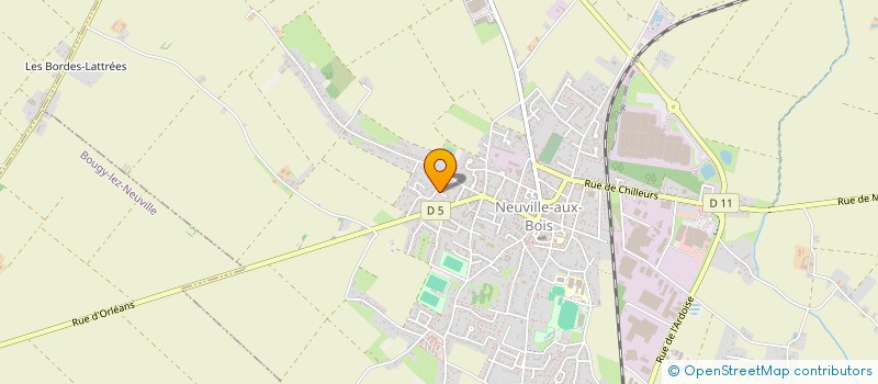 localisation de l'entreprise LVA LA GUIA à NEUVILLE-AUX-BOIS