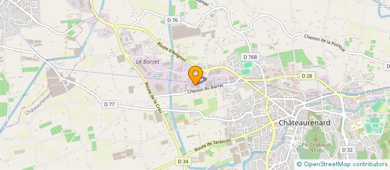 localisation de l'entreprise LVA PHOENIX à CHATEAURENARD