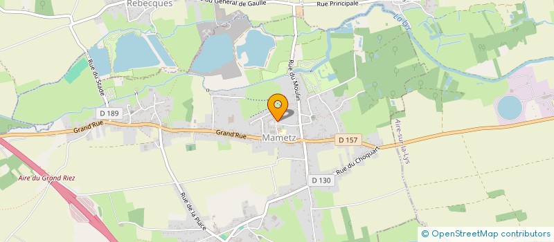 localisation de l'entreprise LVAE  MAMETZ