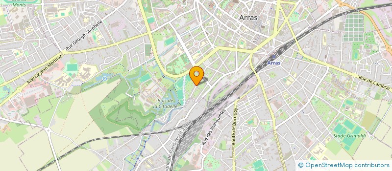 localisation de l'entreprise LVAH 418 à ARRAS