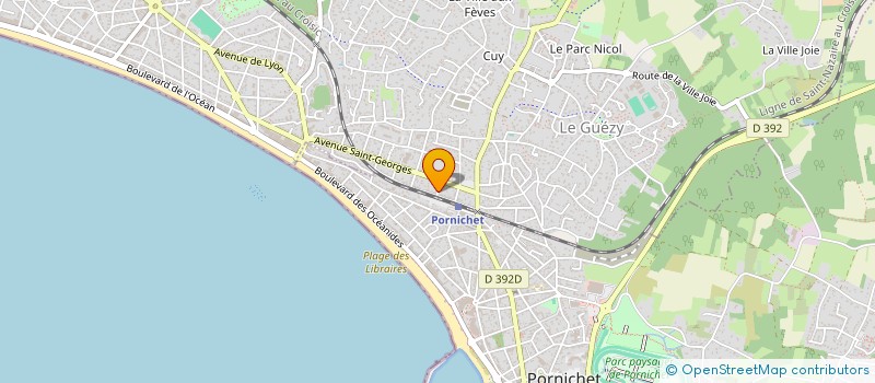 localisation de l'entreprise LVALB  LA BAULE-ESCOUBLAC