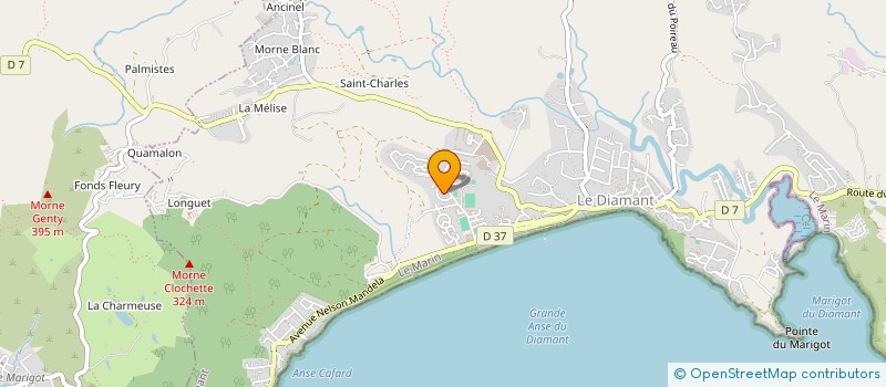 localisation de l'entreprise LVAS  DIAMANT