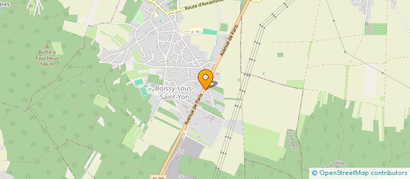 localisation de l'entreprise LVASC à BOISSY-SOUS-SAINT-YON