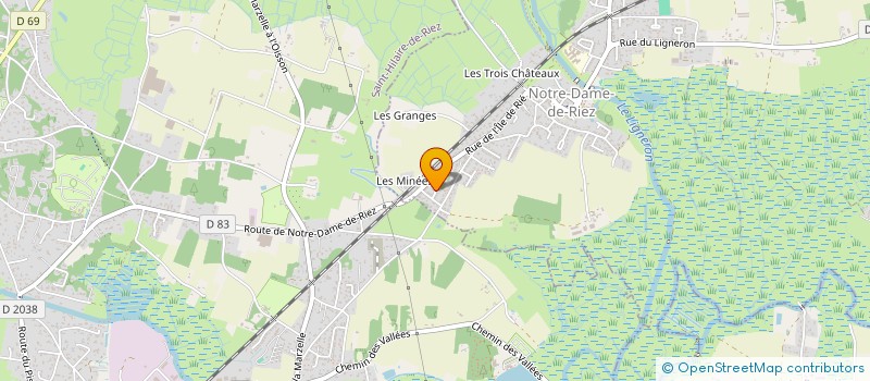 localisation de l'entreprise LVAV à NOTRE-DAME-DE-RIEZ
