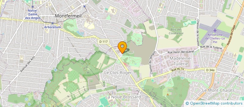 localisation de l'entreprise LVB  CHELLES