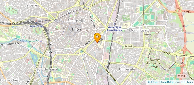 localisation de l'entreprise LVB à DIJON