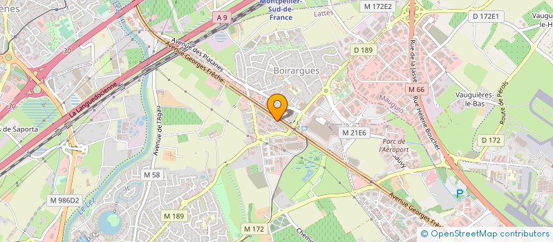 localisation de l'entreprise LVB DISTRIBUTION à SAINT-MATHIEU-DE-TREVIERS