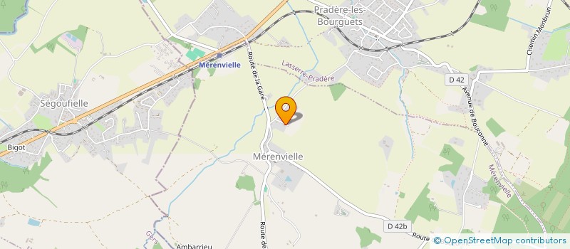 localisation de l'entreprise LVB PATRIMOINE  PUJAUDRAN