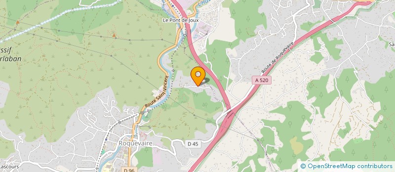 localisation de l'entreprise LVBS HOLDING  ROQUEVAIRE