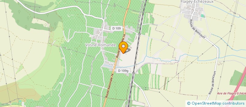 localisation de l'entreprise LVC RH CONSEILS  VOSNE-ROMANEE