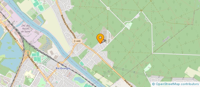 localisation de l'entreprise LVC SOISY à DRAVEIL