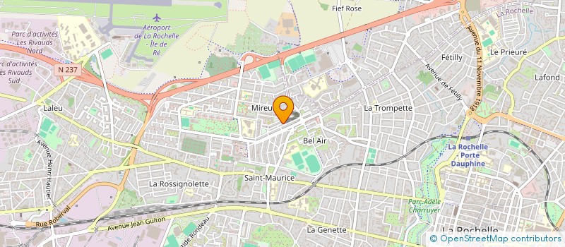 localisation de l'entreprise LVCH  LA ROCHELLE