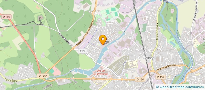 localisation de l'entreprise LVCH CONSULTING  GOLBEY