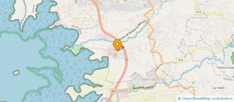 localisation de l'entreprise LVCH GROUPE AQUARELAX  DUCOS