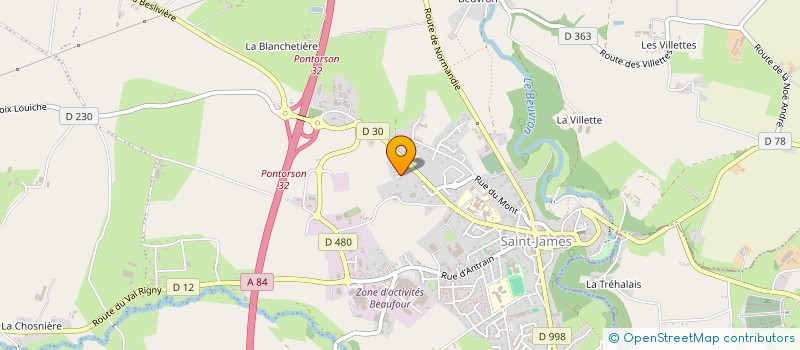 localisation de l'entreprise LVCMLI  SAINT-JAMES