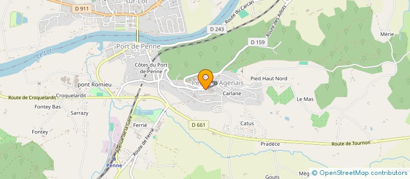 localisation de l'entreprise LVD à SAINT-SYLVESTRE-SUR-LOT