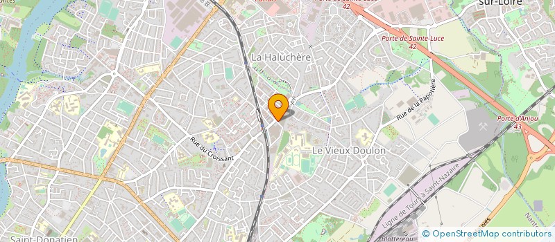 localisation de l'entreprise LVDA à NANTES