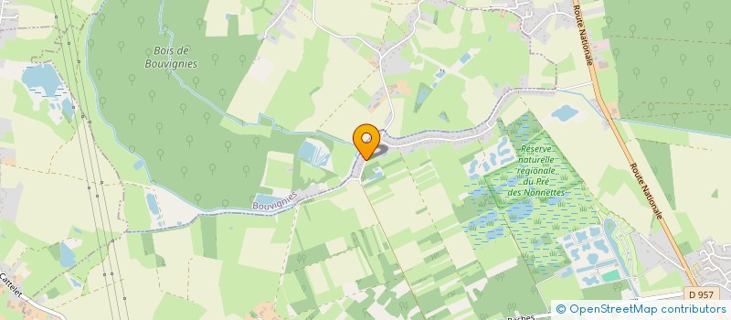 localisation de l'entreprise LVDC  MARCHIENNES