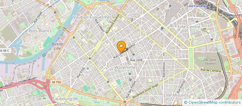 localisation de l'entreprise LVDH HAUTS DE FRANCE 3 à LILLE