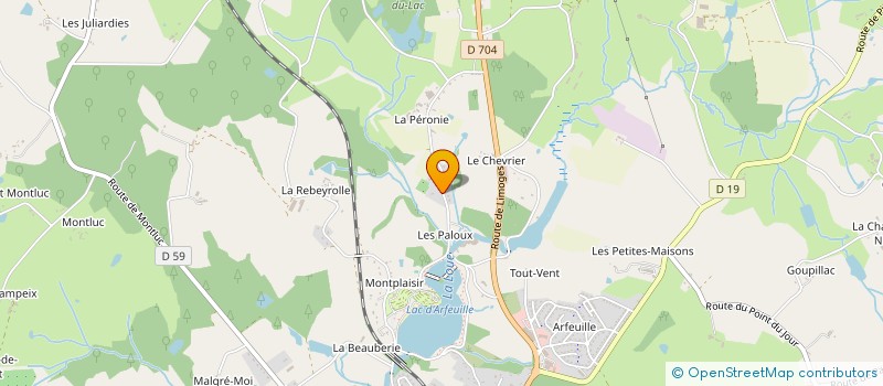 localisation de l'entreprise LVDIAG à SAINT-YRIEIX-LA-PERCHE