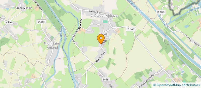 localisation de l'entreprise LVE  CHATEAU-L'ABBAYE