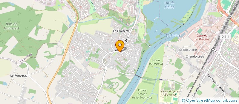 localisation de l'entreprise LVE  BOUCHEMAINE