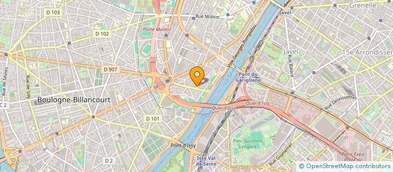 localisation de l'entreprise LVE  PARIS