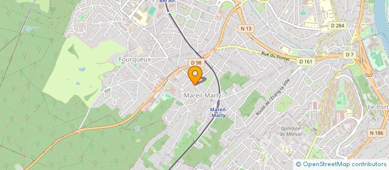 localisation de l'entreprise LVEB  MAREIL-MARLY