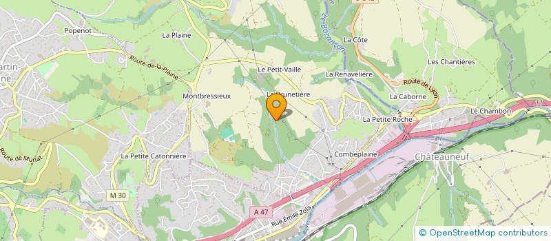 localisation de l'entreprise LVEF à SAINT-JOSEPH