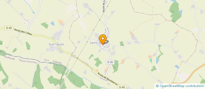 localisation de l'entreprise LVEI  SAINT-AGNAN