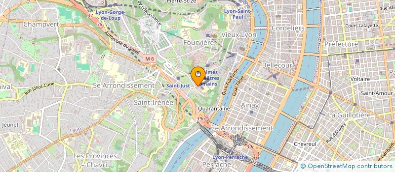 localisation de l'entreprise LVF HOLDING  LYON